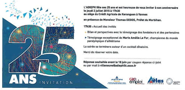 25 ans adhiep